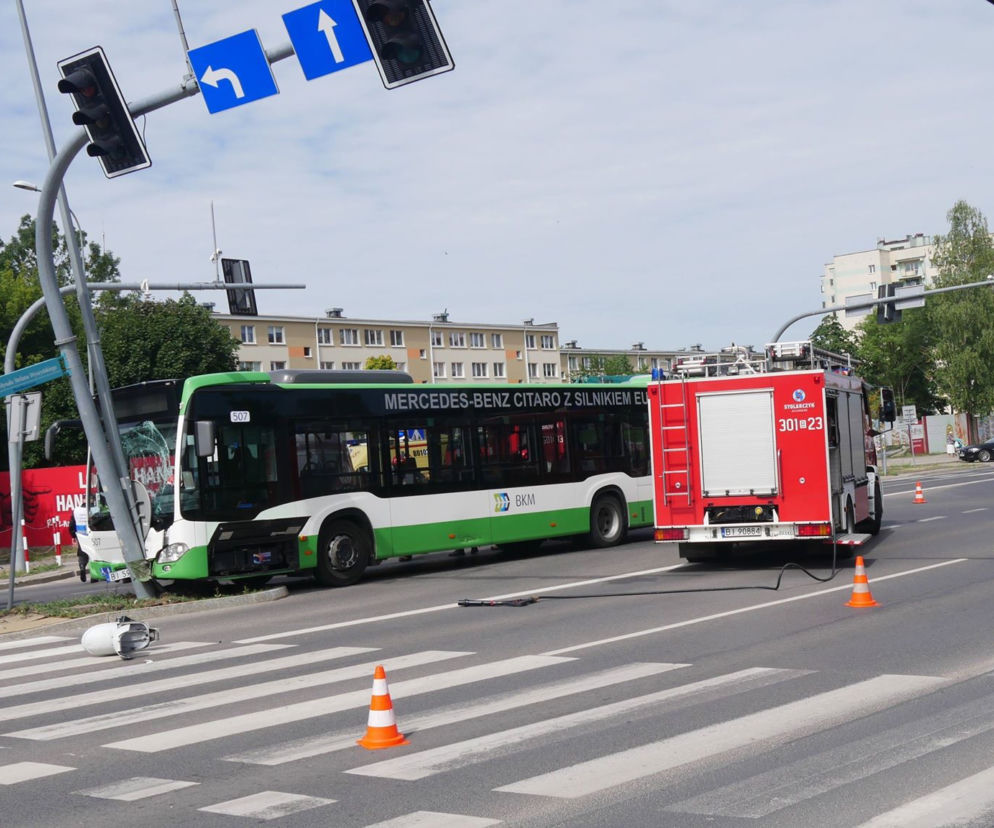 wypadek autobusu