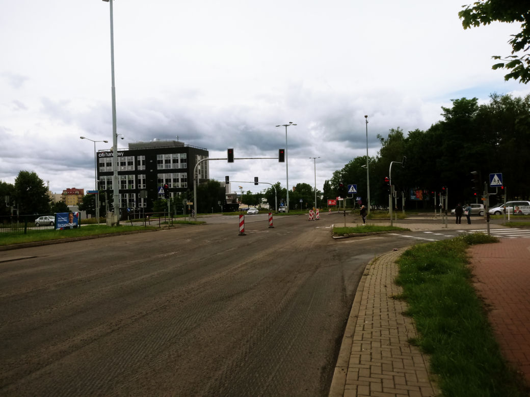 Roboty drogowe i utrudnienia w centrum Olsztyna
