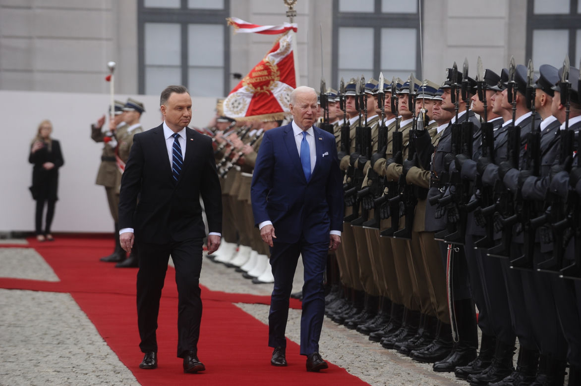 Joe Biden w Pałacu Prezydenckim