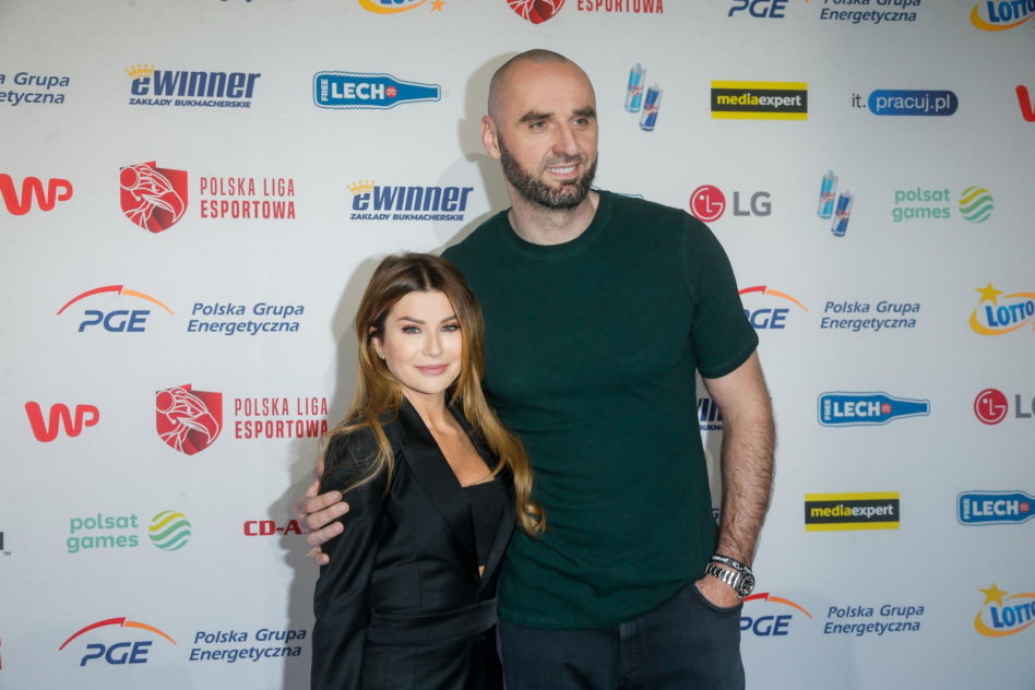 Marcin Gortat z żoną