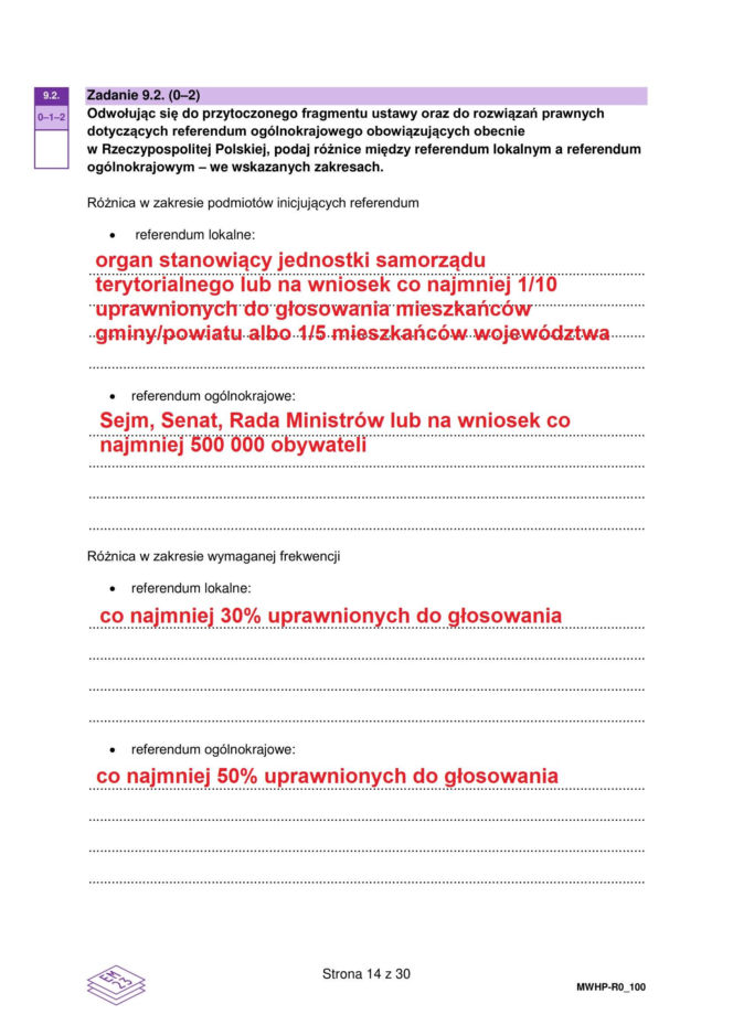 Matura 2026 z rozszerzonego WOS-u: odpowiedzi do wszystkich zadań z arkusza CKE 12.05.2026