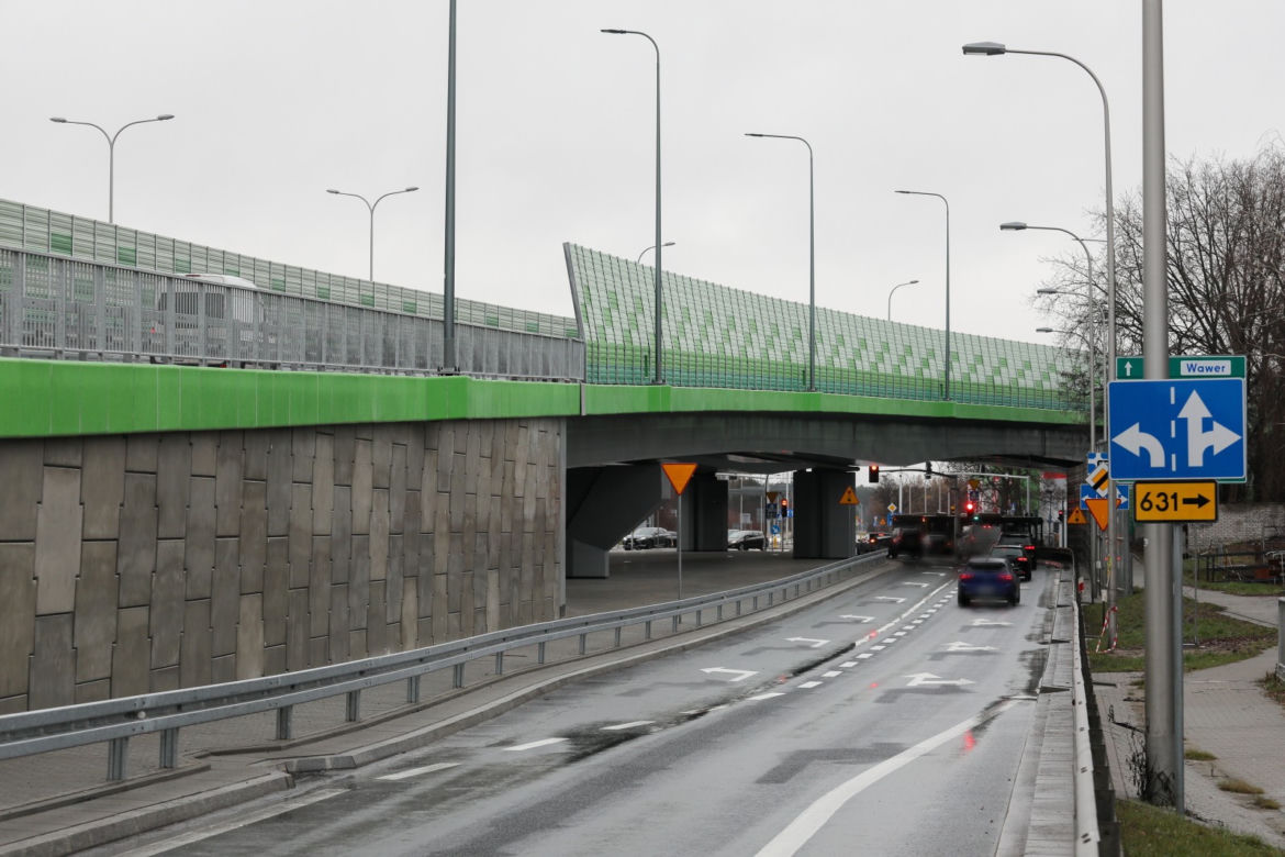 Estakada na skrzyżowaniu ul. Marsa i Żołnierskiej otwarta