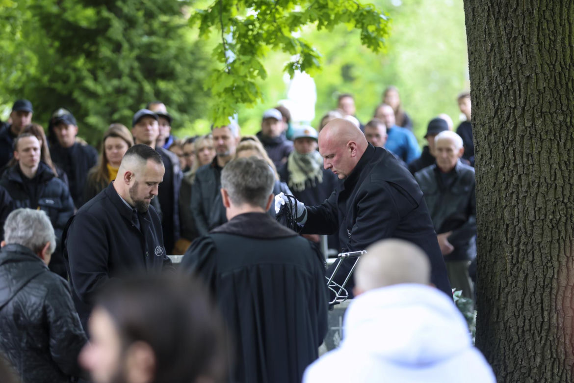  W ostatnią drogę raper wyruszył w sobotę 10 maja.