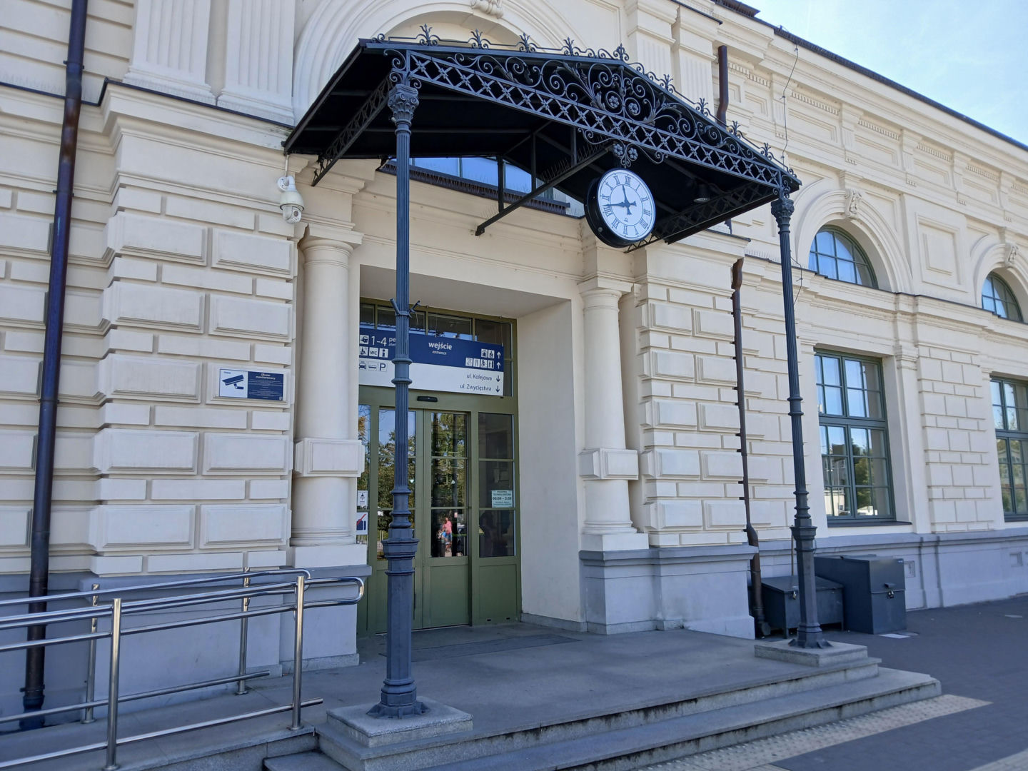 Dworzec kolejowy w Białymstoku po modernizacji