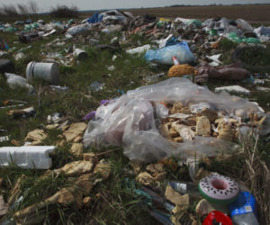 Morze śmieci pod Oleśnicą