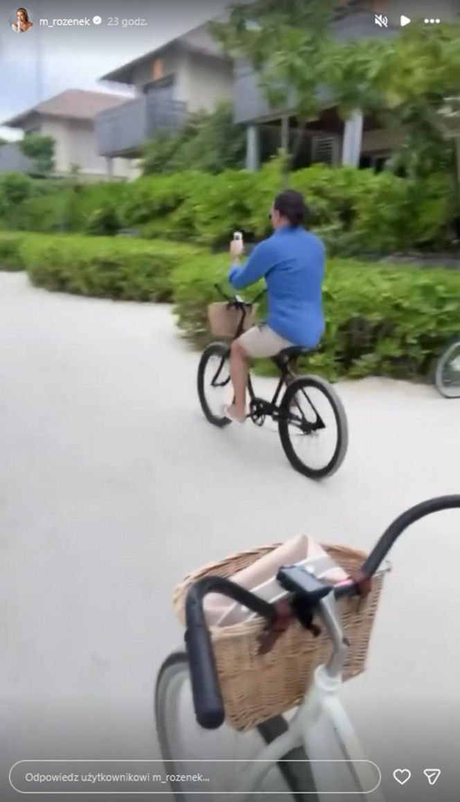 Małgorzata Rozenek i Radosław Majdan na Malediwach