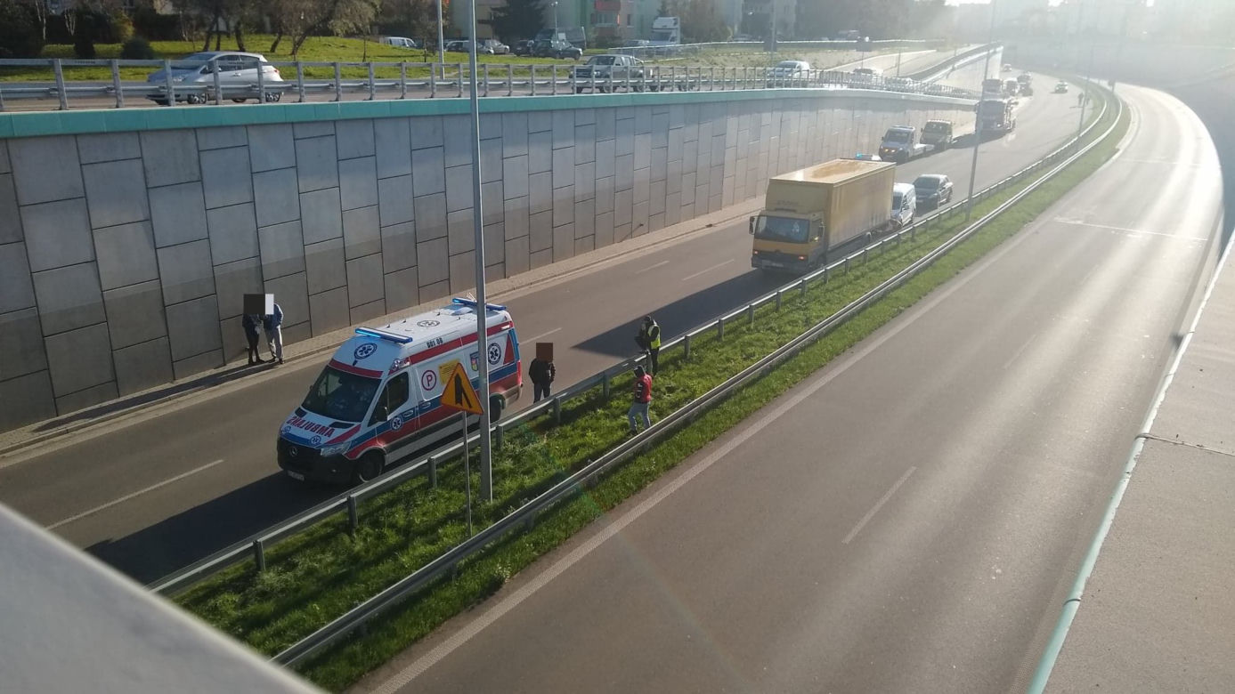 Wypadek na Trasie Niepodległości [20.11.2020]