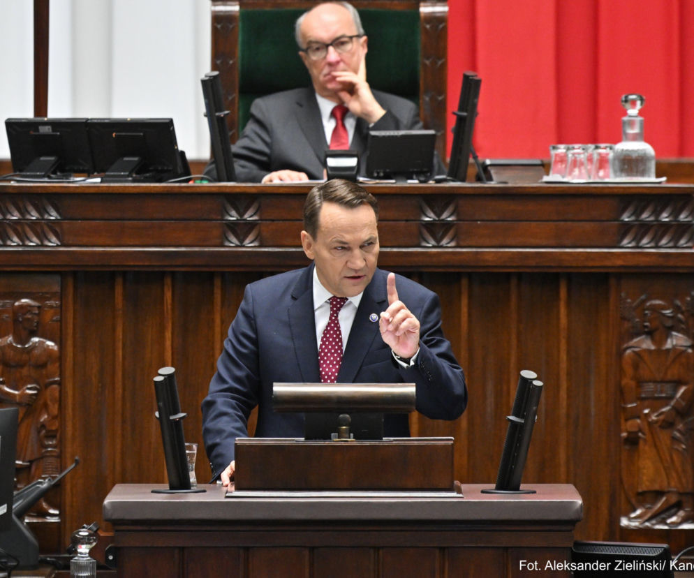 Radosław Sikorski w Sejmie