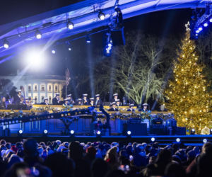 Odpalenie choinki świątecznej pod Białym Domem