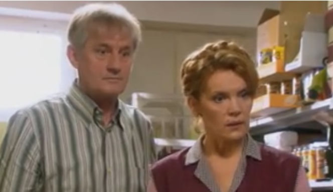 Ranczo 8 sezon odc. 96. Więcławski (Grzegorz Wons), Więcławska (Dorota Chotecka)
