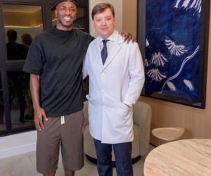 Vinicius Junior przed i po operacji twarzy