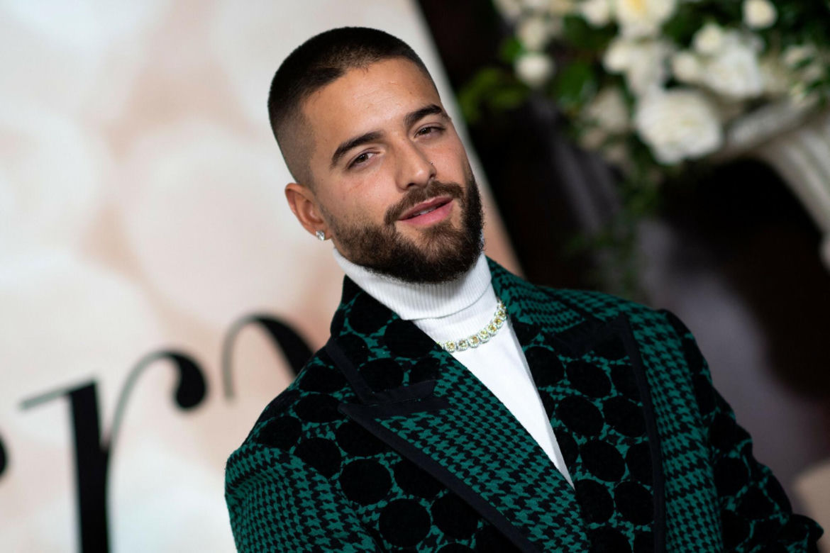 Maluma na premierze filmu "Wyjdź za mnie", 2022