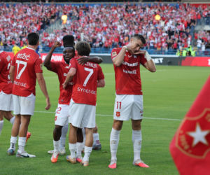 Wisła Kraków - Wieczysta Kraków: Zdjęcia kibiców i zawodników z meczu 6. kolejki PKO BP Ekstraklasy