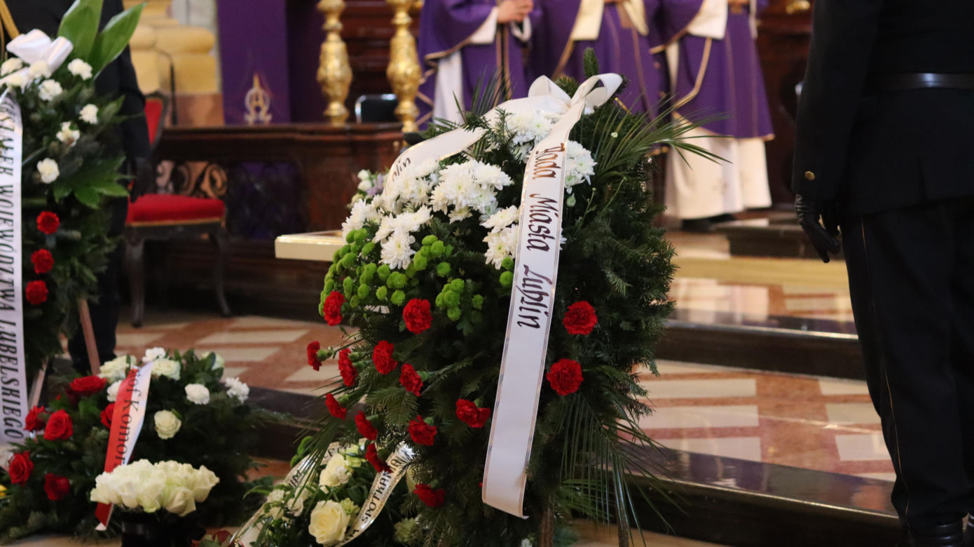 Msza żałobna w intencji prof. Leszka Mądzika w Archikatedrze Lubelskiej