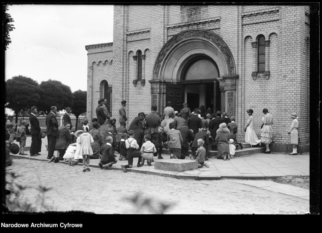 Boże Ciało w Garwolinie  - 1933 rok