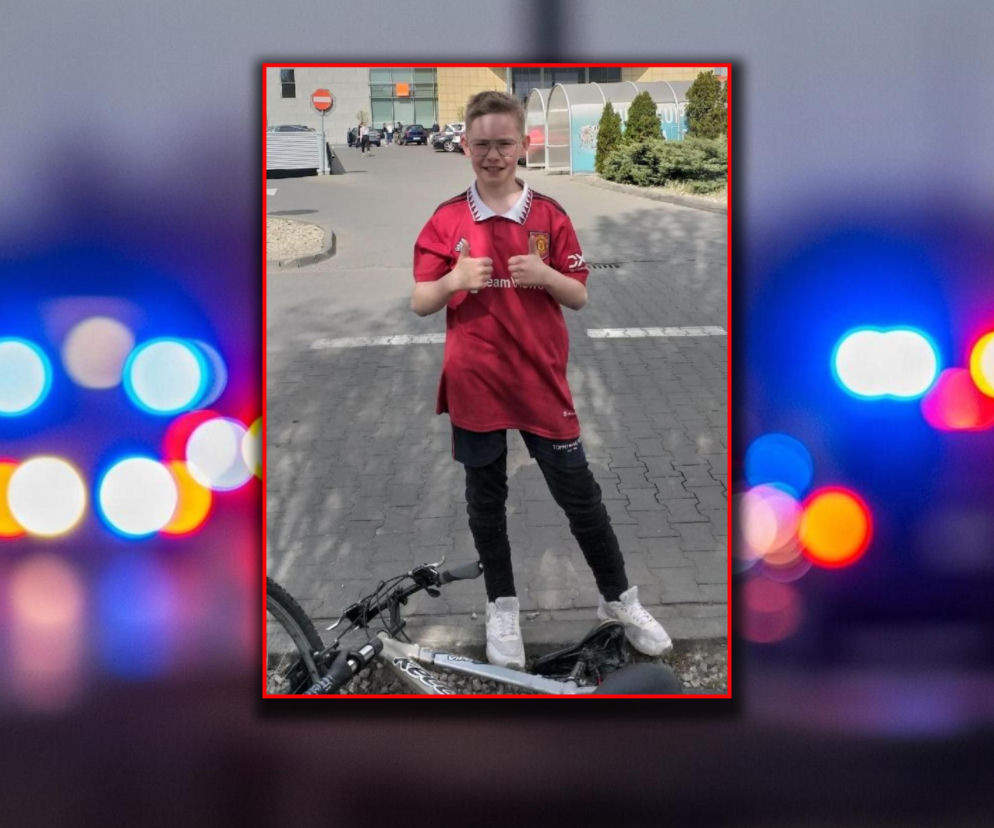 Zaginął 12‑letni Wojtek. Wyszedł ze szkoły i nikt go już nie widział