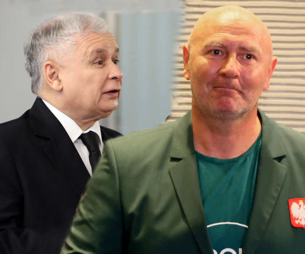 Szymon Ziółkowski i Jarosław Kaczyński