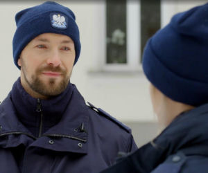 Barwy szczęścia odc. 3379. Marcin Kodur (Oskar Stoczyński), Daria Michalak (Natalia Szczypka)