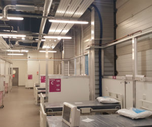 Na lotnisku w Pyrzowicach oddany został do użytku drugi szpital tymczasowy na Śląsku