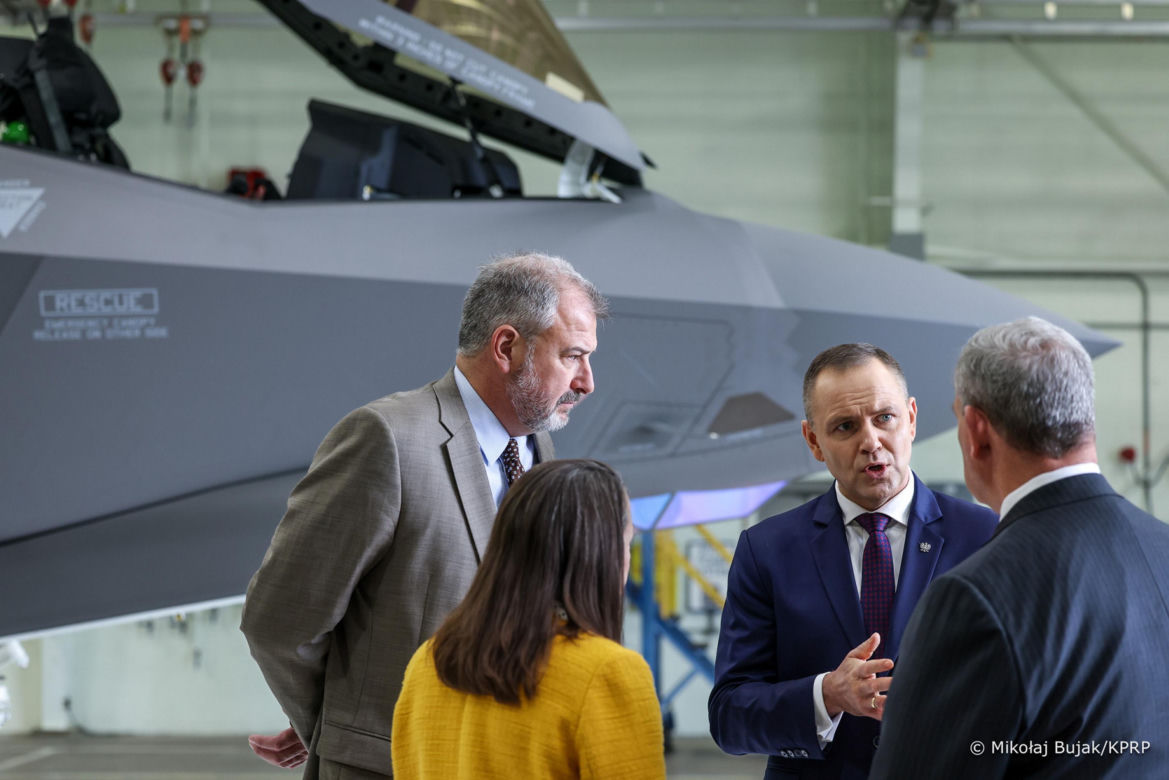 Nawrocki w zakładach Lockheed Martin