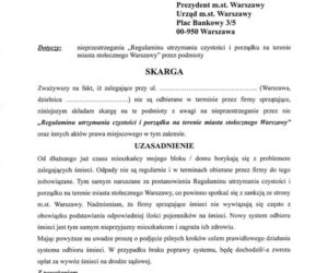 Załóż skargę na śmieciową firmę