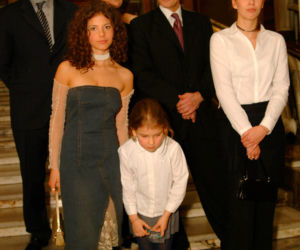 Teresa, Dariusz, Marcin i Weronika Rosati