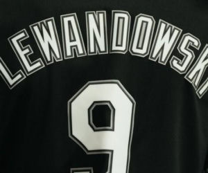 Robert Lewandowski na meczu baseballa Chicago White Sox