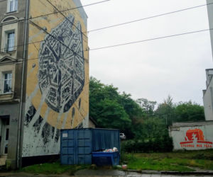 Nowy mural przy ul. Kolumba