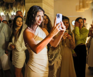 Klaudia Halejcio kompletnie zalana! Musiała się nieźle nasprzątać.