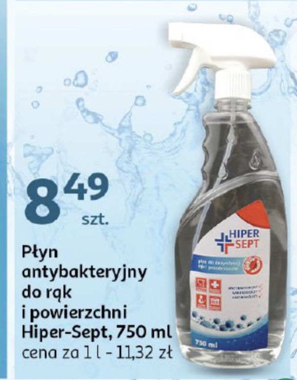 Płyn antybakteryjny do rąk