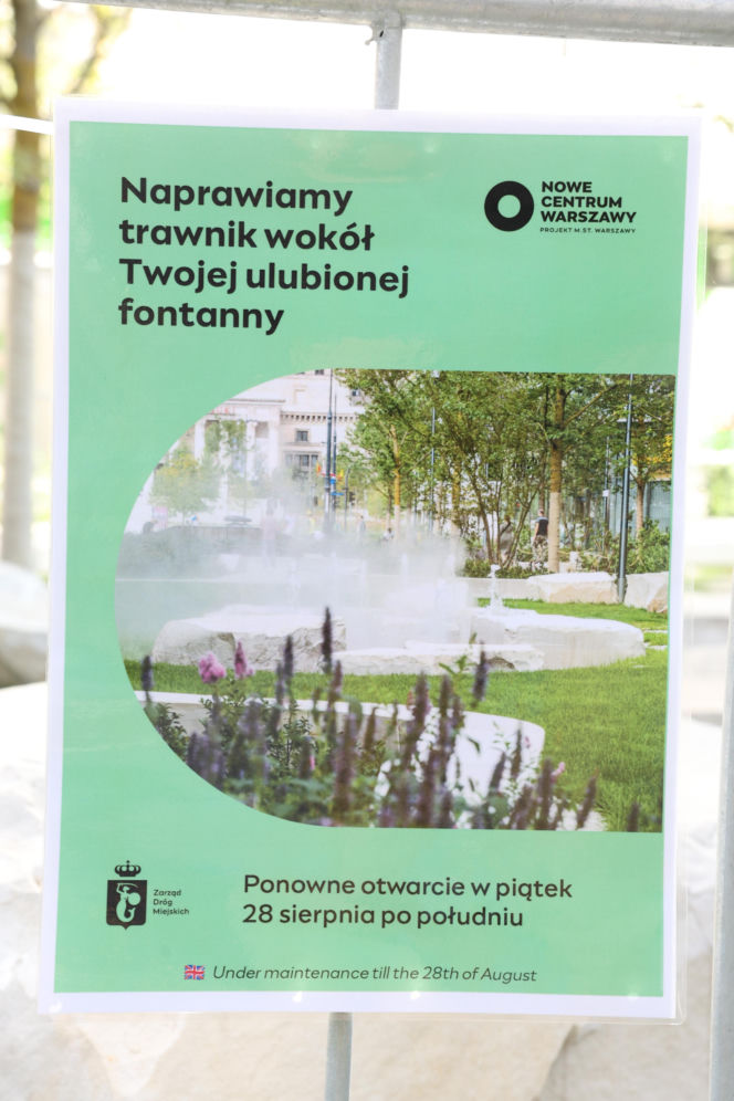 Ulica Złota w remoncie