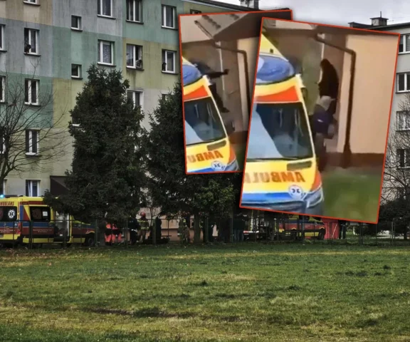 Tragedia w Sanoku. Widać, co zrobili policjanci. Nowe zdjęcia z miejsca strzelaniny