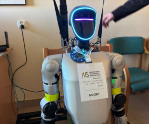 Robot humanoidalny nowosądeckiej ANS