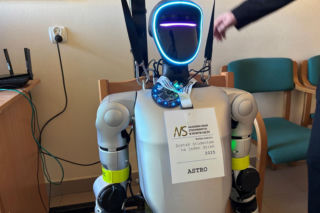 Robot humanoidalny nowosądeckiej ANS