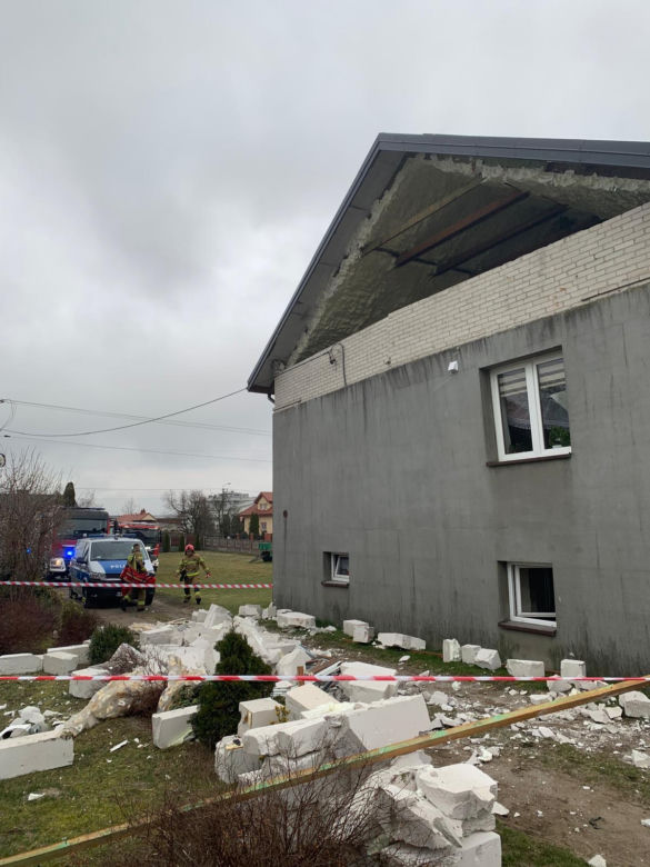 Wybuch gazu w domu na Mazowszu