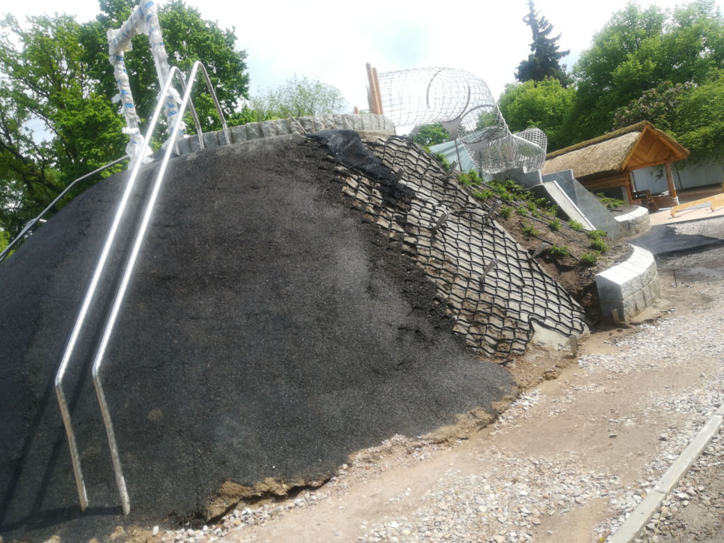 Plac zabaw w Parku Ujazdowskim