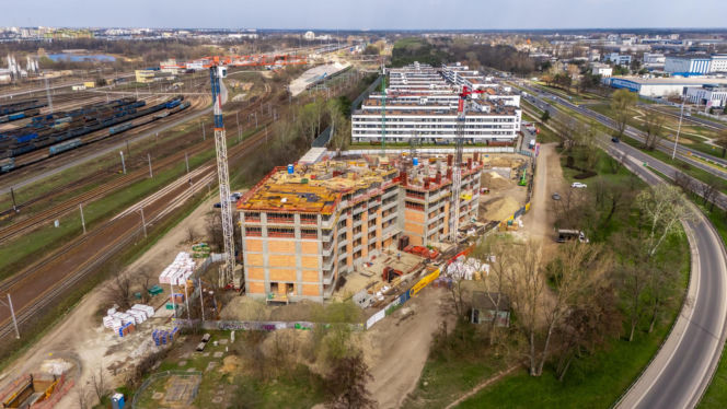 Osiedle Nowa Sfera przy Marywilskiej