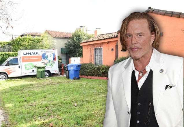 Mickey Rourke eksmitowany z domu. Tonący w długach gwiazdor odrzuca pomoc