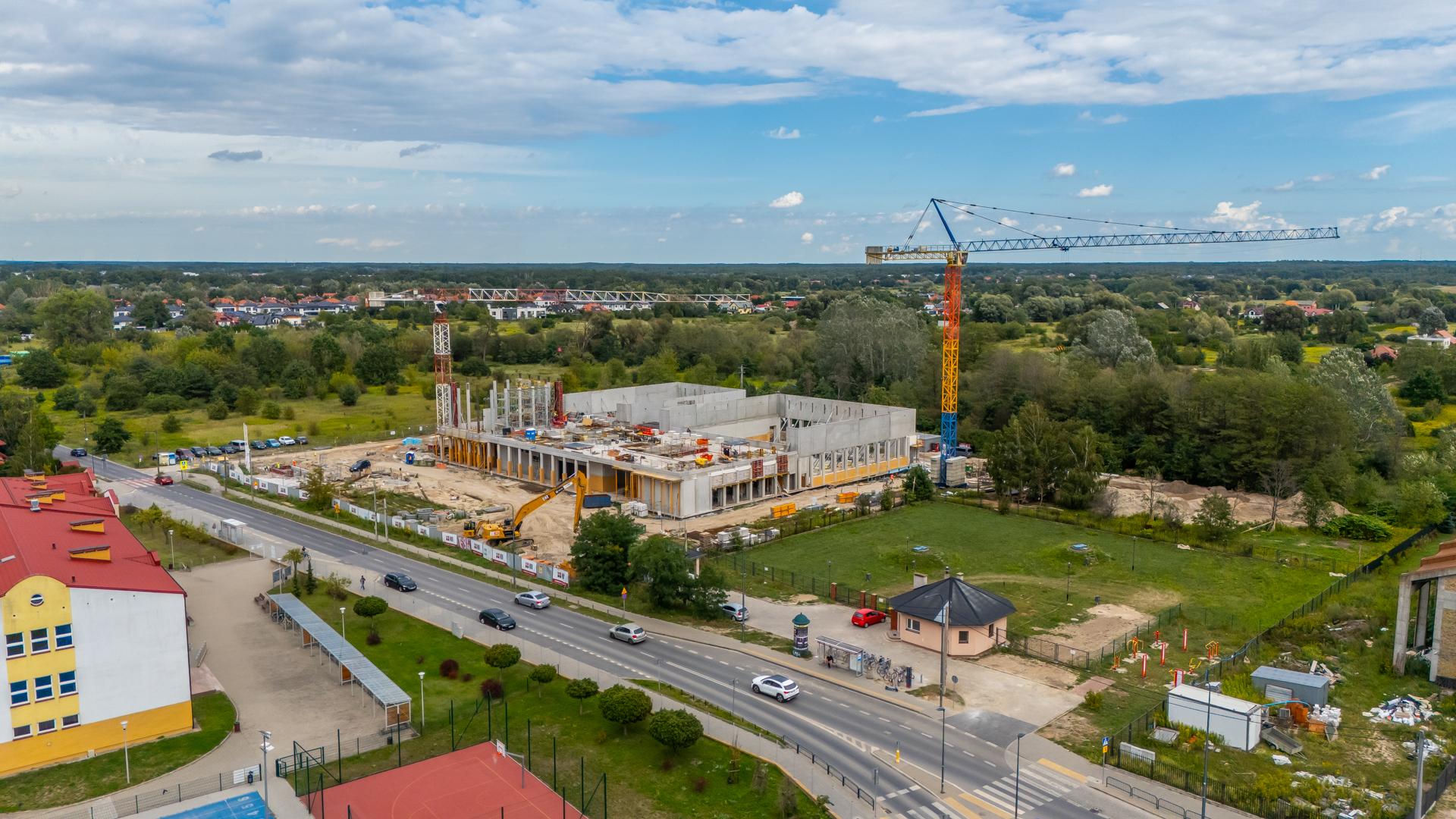 Budowa kompleksu basenowego na Białołęce