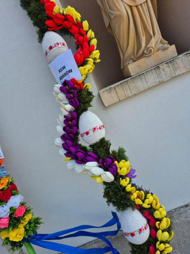 Niedziela Palmowa 2026 w gminie Brody. Barwna procesja i rekordowe palmy w Krynkach