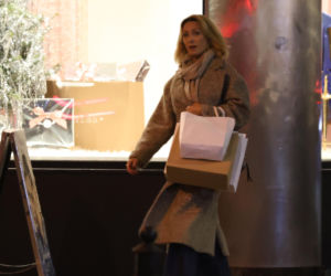 Anna Kalczyńska na zakupach