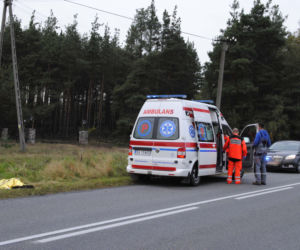 Umarła z różańcem w ręku