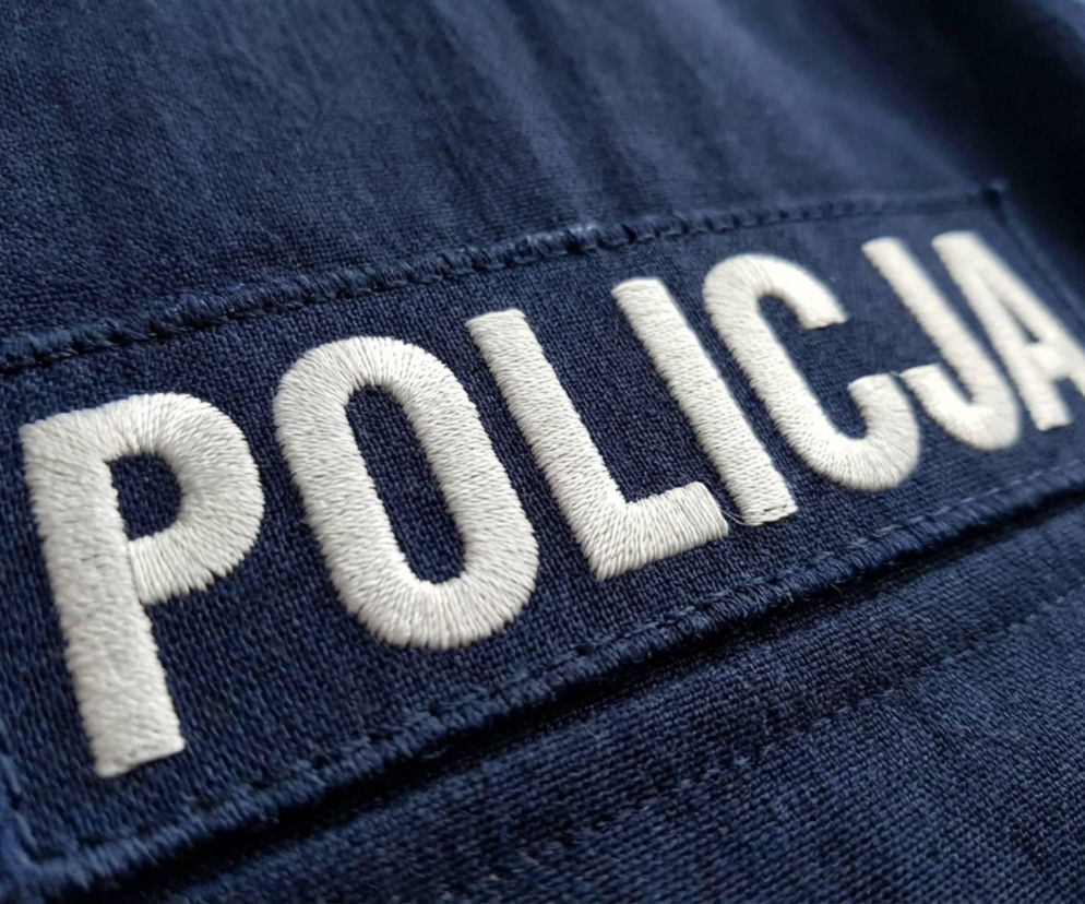 Policja-Fragment munduru funkcjonariusza