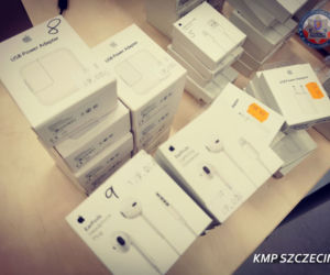Policjanci ze Szczecina zabezpieczyli podróbki warte 300 tysięcy złotych