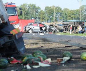  Śmierć dwóch osób na krajowej „11”