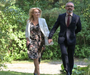 M jak miłość odc. 1483. Adam Werner (Jacek Kopczyński), Agata (Katarzyna Kwiatkowska)