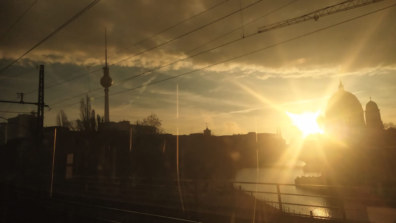 Berlin inny niż zwykle.  Jest... pusto. 