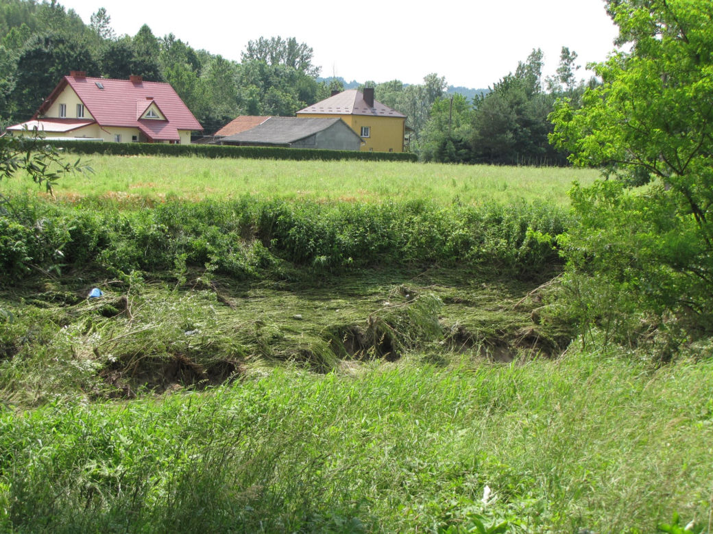 Skutki powodzi w powiecie rzeszowskim