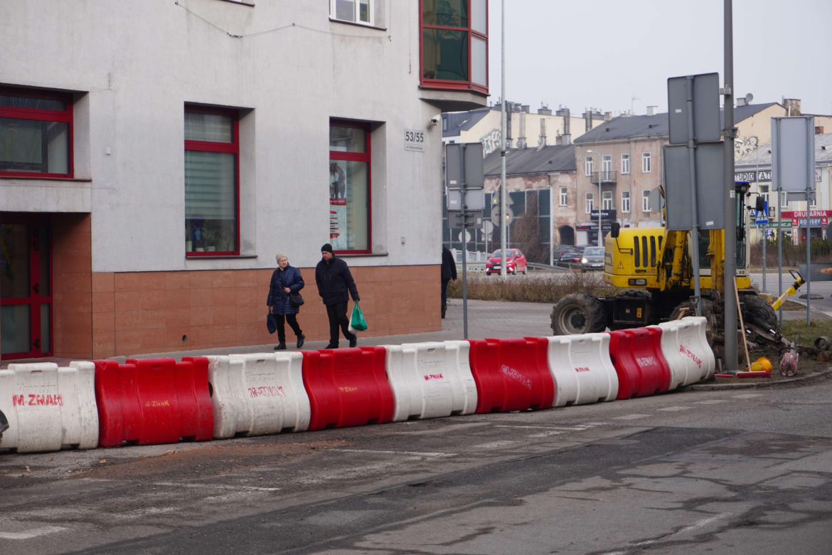 Przebudowa ulicy Paderewskiego w Kielcach