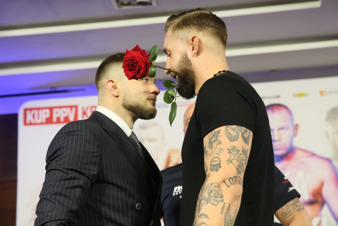 Konferencja przed walką Szpilka - Różański